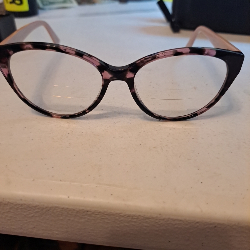 ale by Alessandra Eyeglasses Frames 601-1 Tortoise Shell Brown / Pink 54-16-135